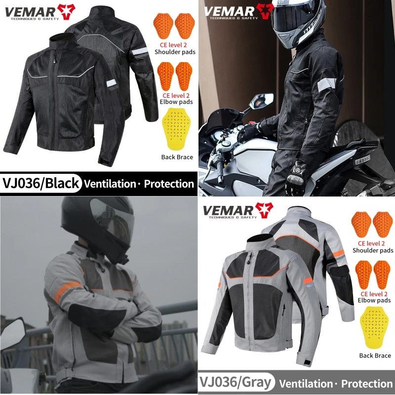 Classic Summer Breathable Riding Jacket CE/CE2 Shoulder Pads Elbow Pads Men's Riding Gear Motorcycle Jacket Coat
Classic Summer Breathable Riding Jacket CE/CE2 Shoulder Pads Elbow Pads Men's Riding Gear Motorcycle Jacket Coat