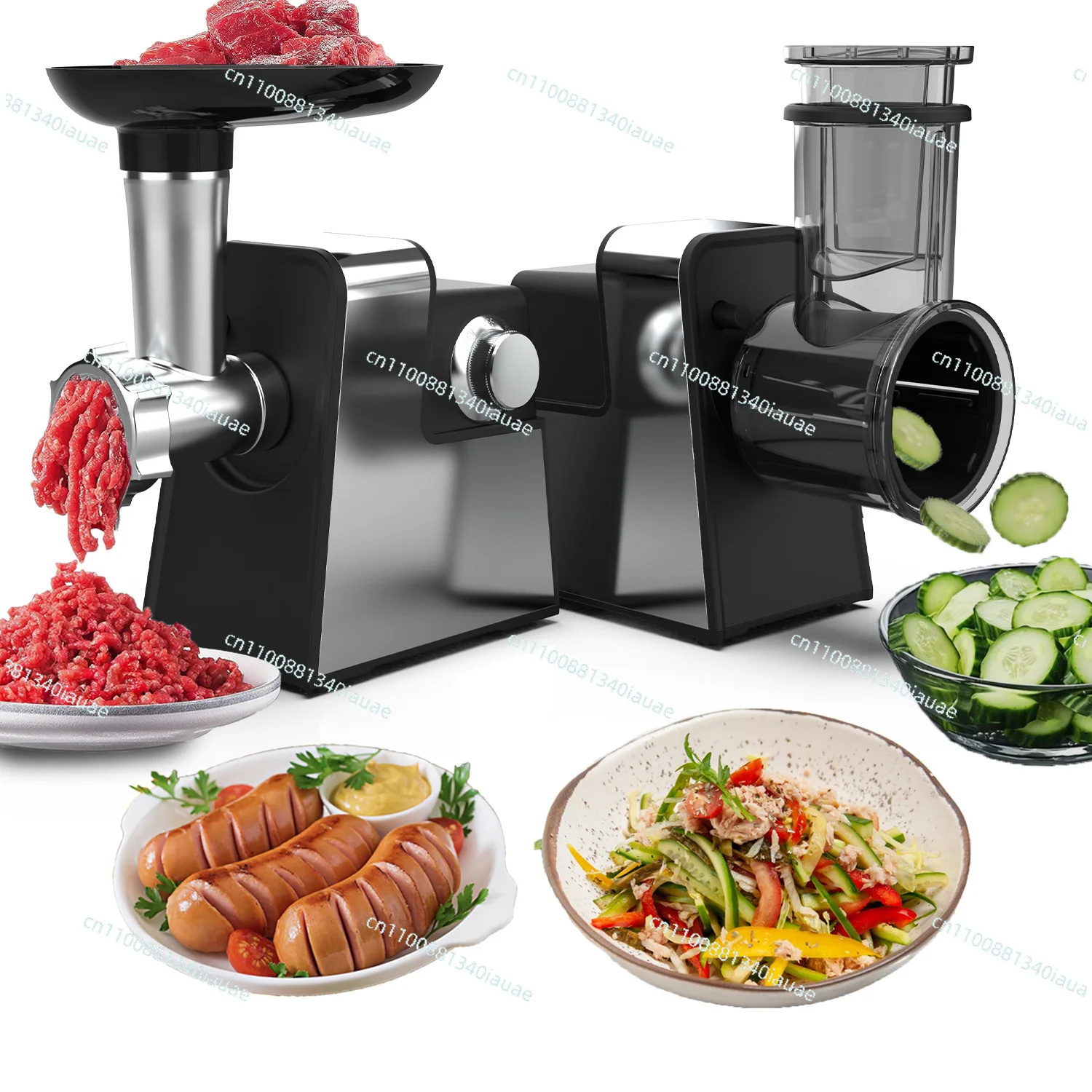 Double Speed Regulation Household Electric Multi-functional Vegetable Cutting and Sausage Meat Grinder
Double Speed Regulation Household Electric Multi-functional Vegetable Cutting and Sausage Meat Grinder