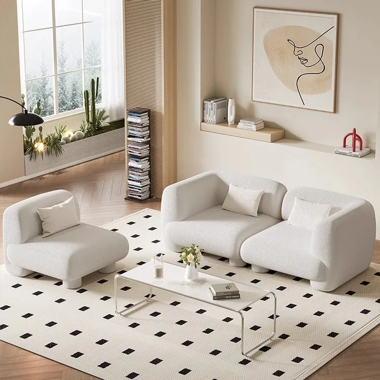 Sofa small apartment beauty salon clothing store office rest area
Sofa small apartment beauty salon clothing store office rest area