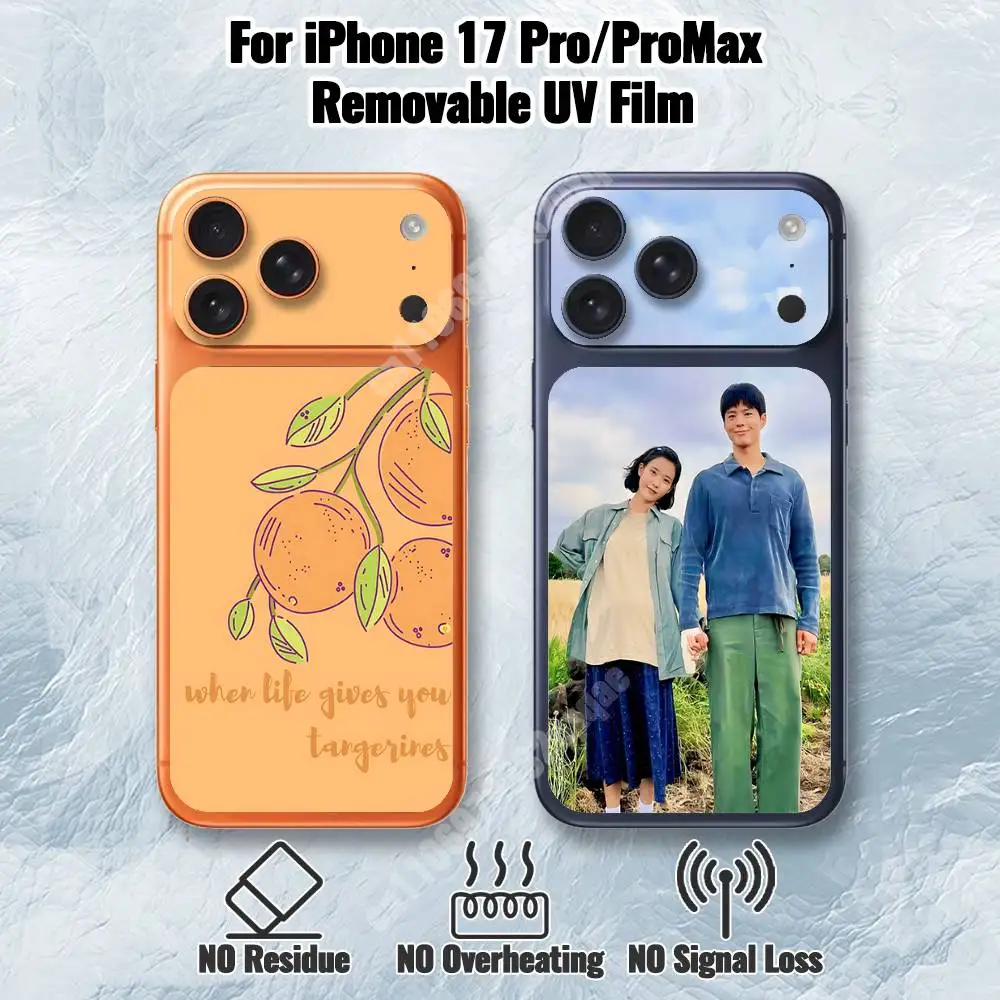 When Life Gives You Tangerines Removable UV Film for iPhone 17 Pro 17 ProMax HD Back Sticker
When Life Gives You Tangerines Removable UV Film for iPhone 17 Pro 17 ProMax HD Back Sticker