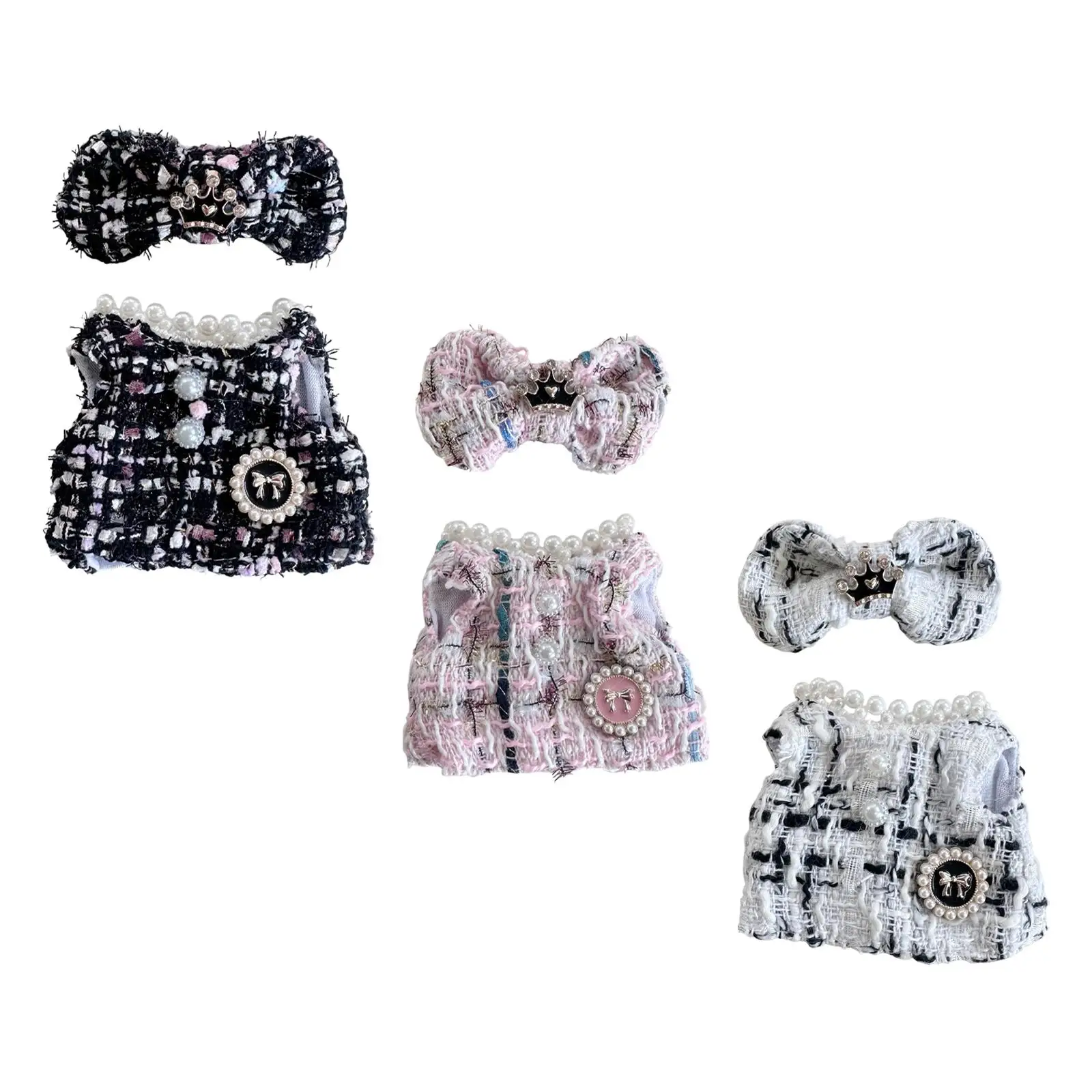 15cm Plush Doll Clothes Skirt Set Photo Props Dress Up Fashionable Doll Clothing
15cm Plush Doll Clothes Skirt Set Photo Props Dress Up Fashionable Doll Clothing