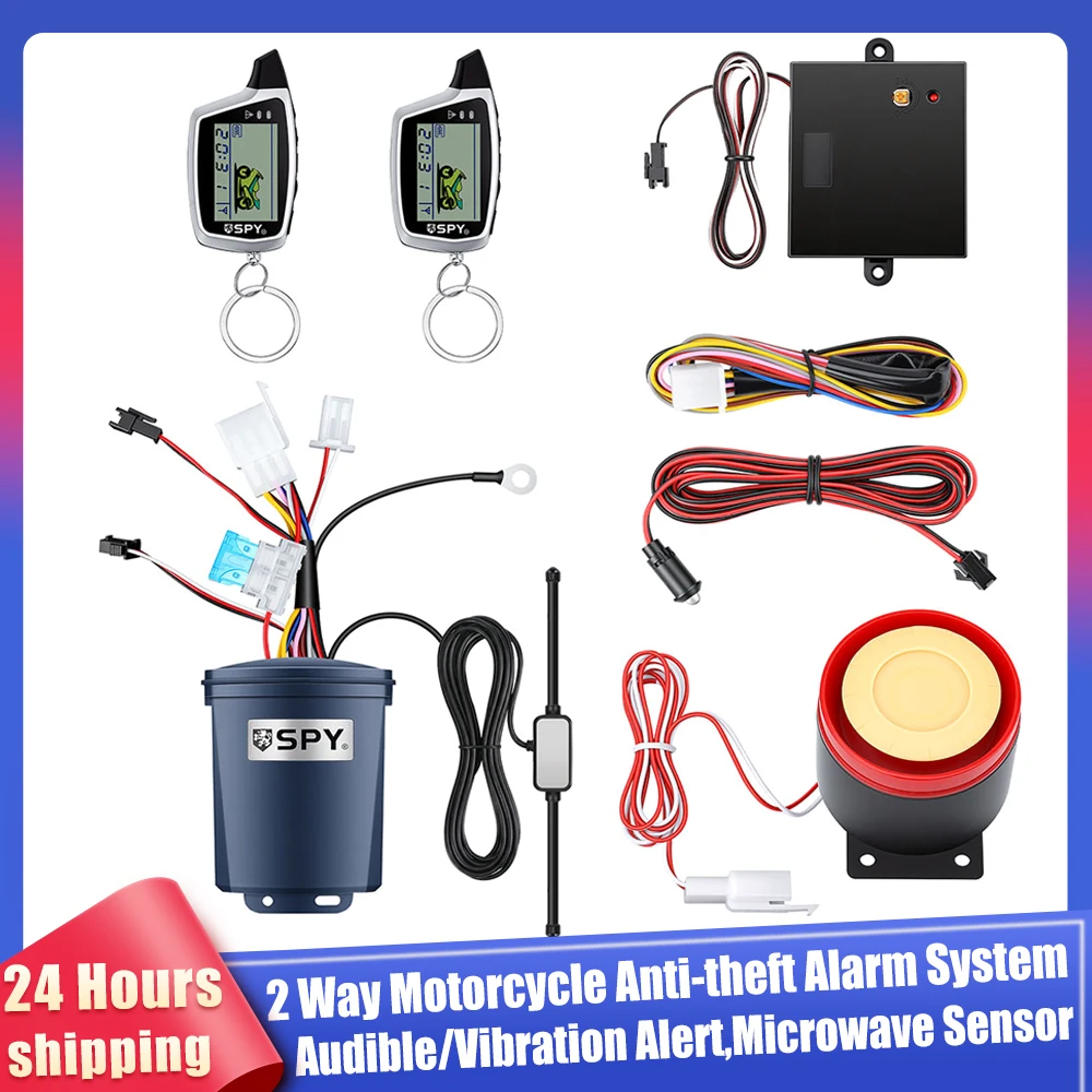 Motorcycle Anti-Theft Alarm System Wireless Remote Engine Starter Stop with Remote Controller Key Module Horn for 12V Motorcycle
Motorcycle Anti-Theft Alarm System Wireless Remote Engine Starter Stop with Remote Controller Key Module Horn for 12V Motorcycle
