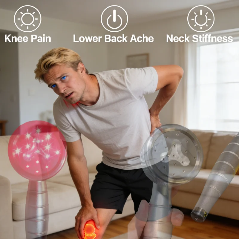 650nm 808nm LLLT Cold Laser Physiotherapy Device for Shoulder Pain Relief, Sprain Recovery and Wound Healing Home Use
650nm 808nm LLLT Cold Laser Physiotherapy Device for Shoulder Pain Relief, Sprain Recovery and Wound Healing Home Use