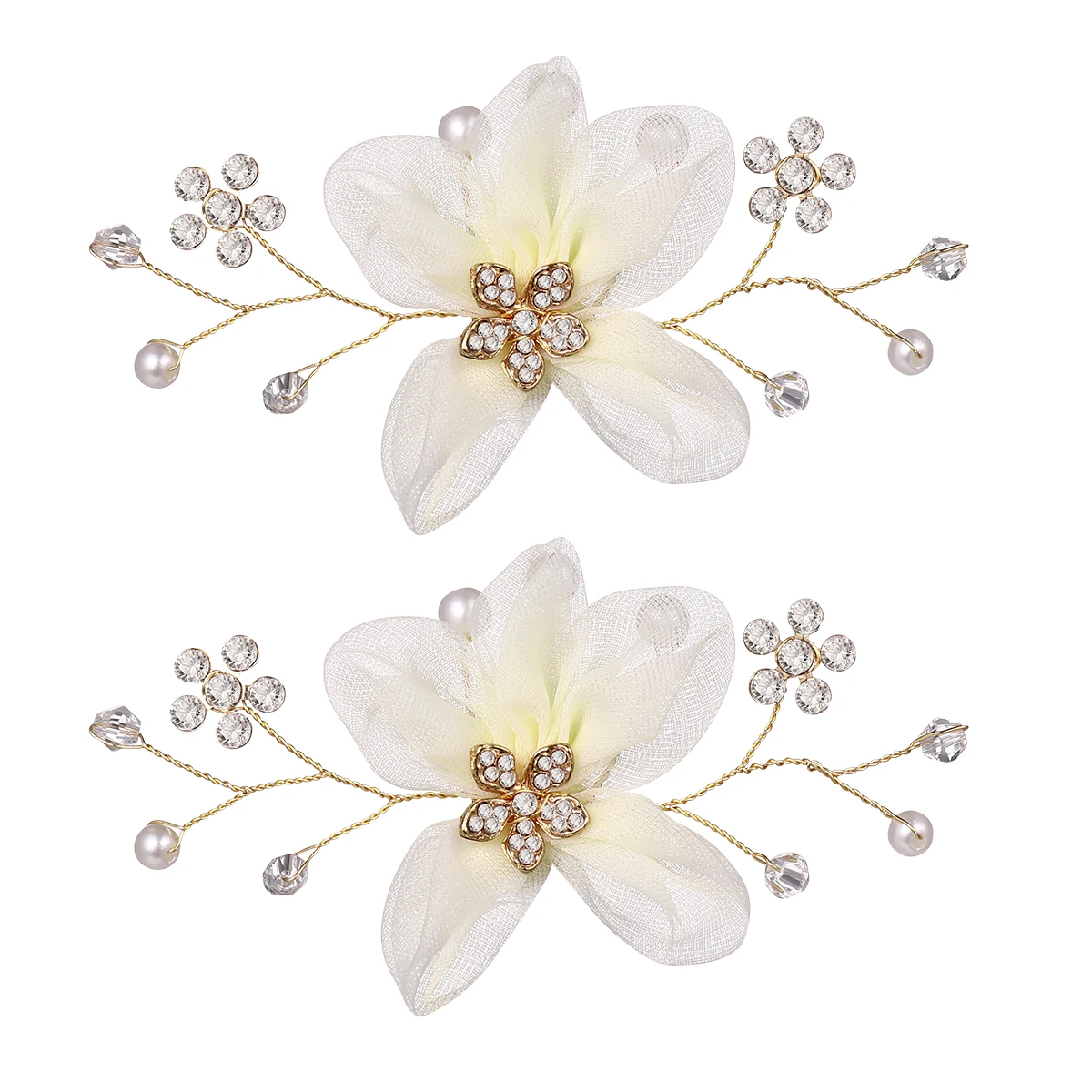 White Floral Buckle Decorative Accessories for Bridal Bride Shoe Clip Wedding Pumps Rhinestone Pearls Shoe Clips
White Floral Buckle Decorative Accessories for Bridal Bride Shoe Clip Wedding Pumps Rhinestone Pearls Shoe Clips