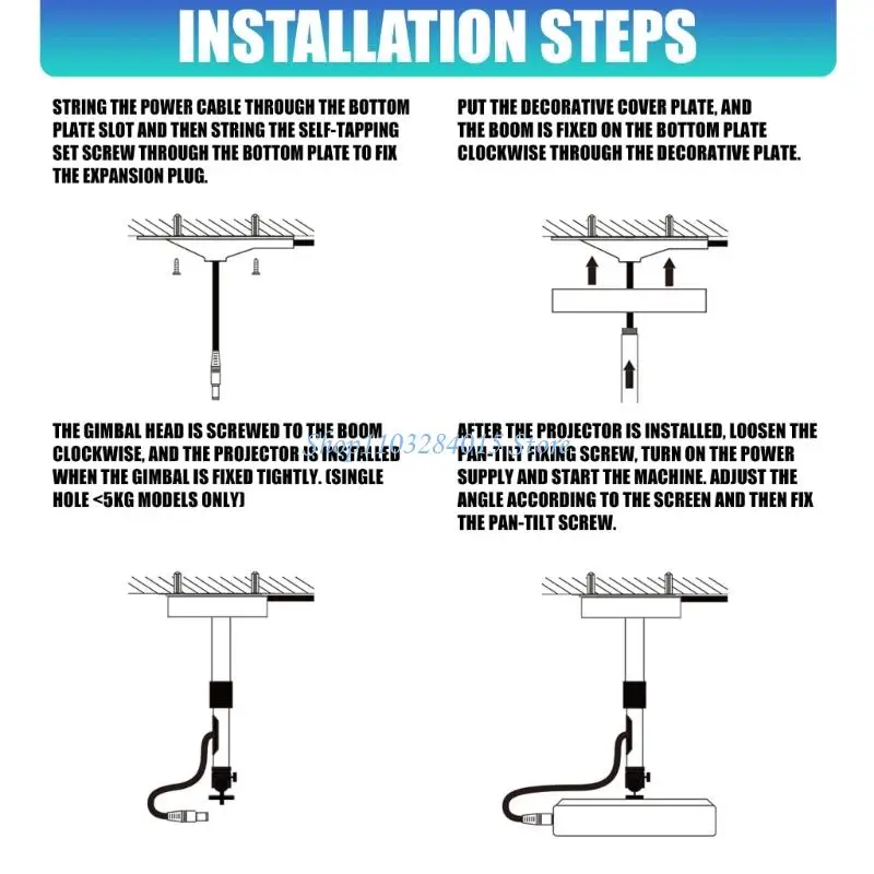 R6FF Modern Projector Suspension Bracket With Wire Holes Ceiling Mount Durablility for Projectors Wall Holder
R6FF Modern Projector Suspension Bracket With Wire Holes Ceiling Mount Durablility for Projectors Wall Holder