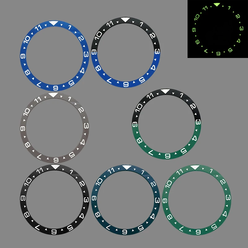 38mm Flat Luminous 12 hours Ceramics Bezel Insert Rings Fits SKX007 SKX009 SRPD Watch Case NH35 NH36 Movement Watch Accessories
38mm Flat Luminous 12 hours Ceramics Bezel Insert Rings Fits SKX007 SKX009 SRPD Watch Case NH35 NH36 Movement Watch Accessories