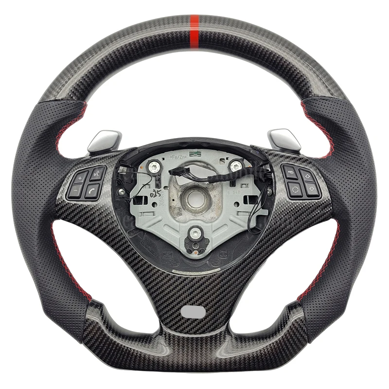 Изысканная технология Изысканная технология Спортивный руль из углеродного волокна для рулевого колеса BMW E90
Изысканная технология Изысканная технология Спортивный руль из углеродного волокна для рулевого колеса BMW E90