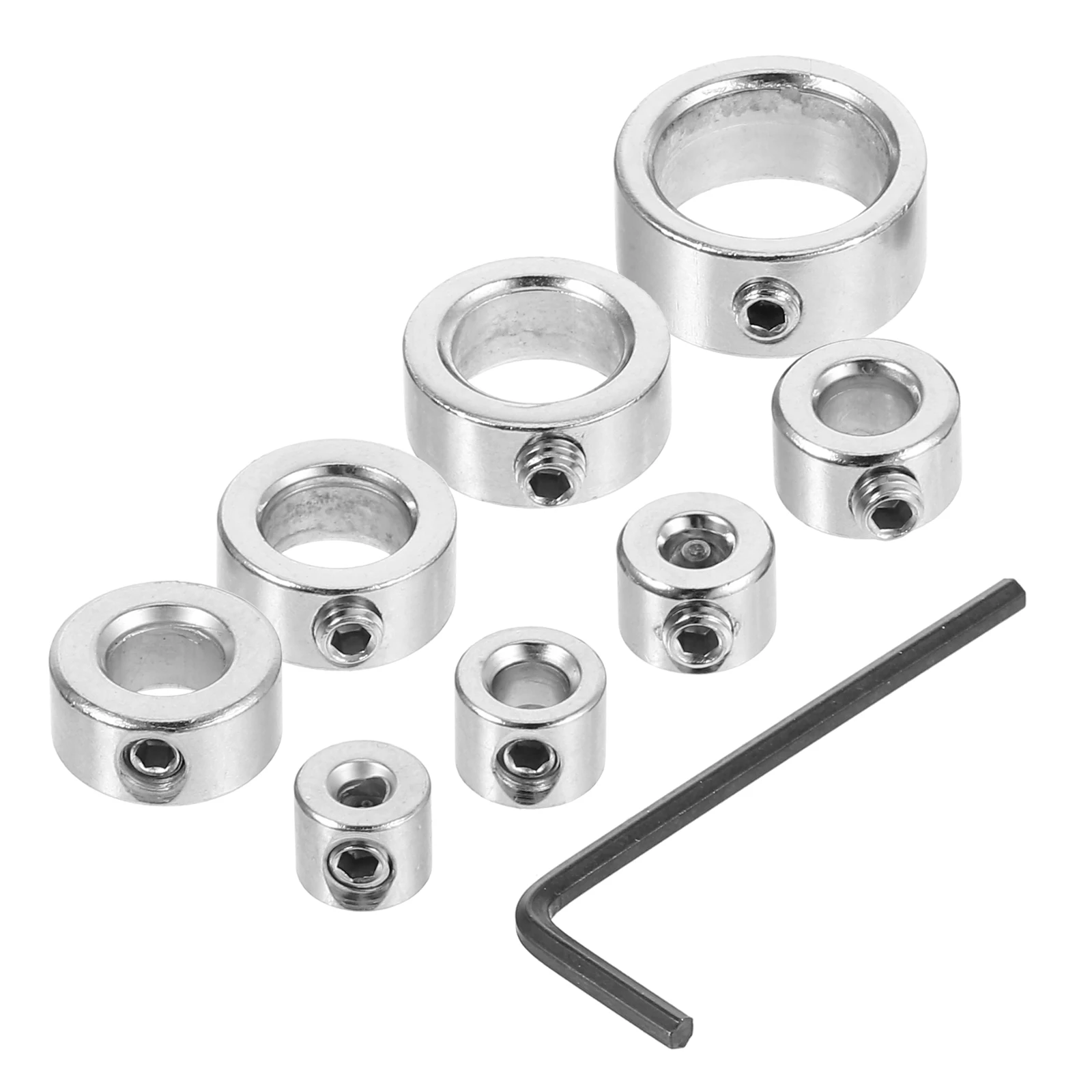 8pcs Locating Ring Axle Collars Drill Bit Stop Carbon Steel Positioner Automotive Car Shaft Collars Vehicle Shaft Collar
8pcs Locating Ring Axle Collars Drill Bit Stop Carbon Steel Positioner Automotive Car Shaft Collars Vehicle Shaft Collar