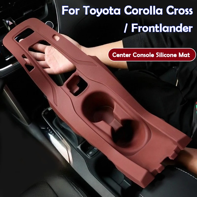 Для Toyota Corolla Cross Frontlander автомобильный ящик для хранения на центральной консоли, коврик, силиконовая подушка-органайзер, держатель для чашки, подлокотник, лотки
Для Toyota Corolla Cross Frontlander автомобильный ящик для хранения на центральной консоли, коврик, силиконовая подушка-органайзер, держатель для чашки, подлокотник, лотки