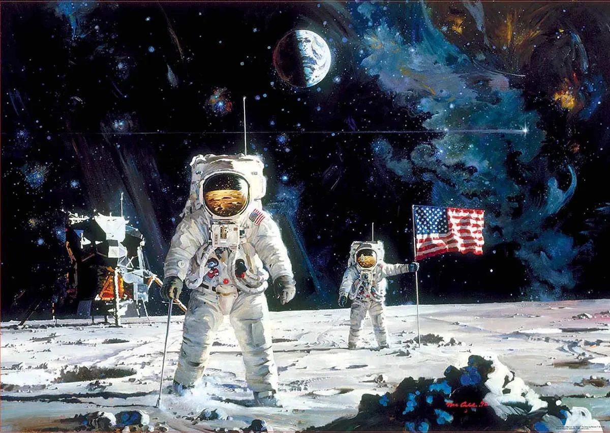  1000 Pcs Jigsaw Puzzles Men On The Moon Toys Gift Educational Intellectual Decompressing Fun Family Game
1000 Pcs Jigsaw Puzzles Men On The Moon Toys Gift Educational Intellectual Decompressing Fun Family Game