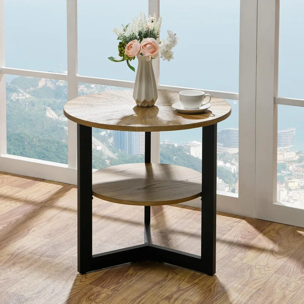 Solid Wood End Table, Round Large End Tables,Solid Wood Sofa Side Table with Metal Frame, Beside Table for ,Storage End Tables
Solid Wood End Table, Round Large End Tables,Solid Wood Sofa Side Table with Metal Frame, Beside Table for ,Storage End Tables