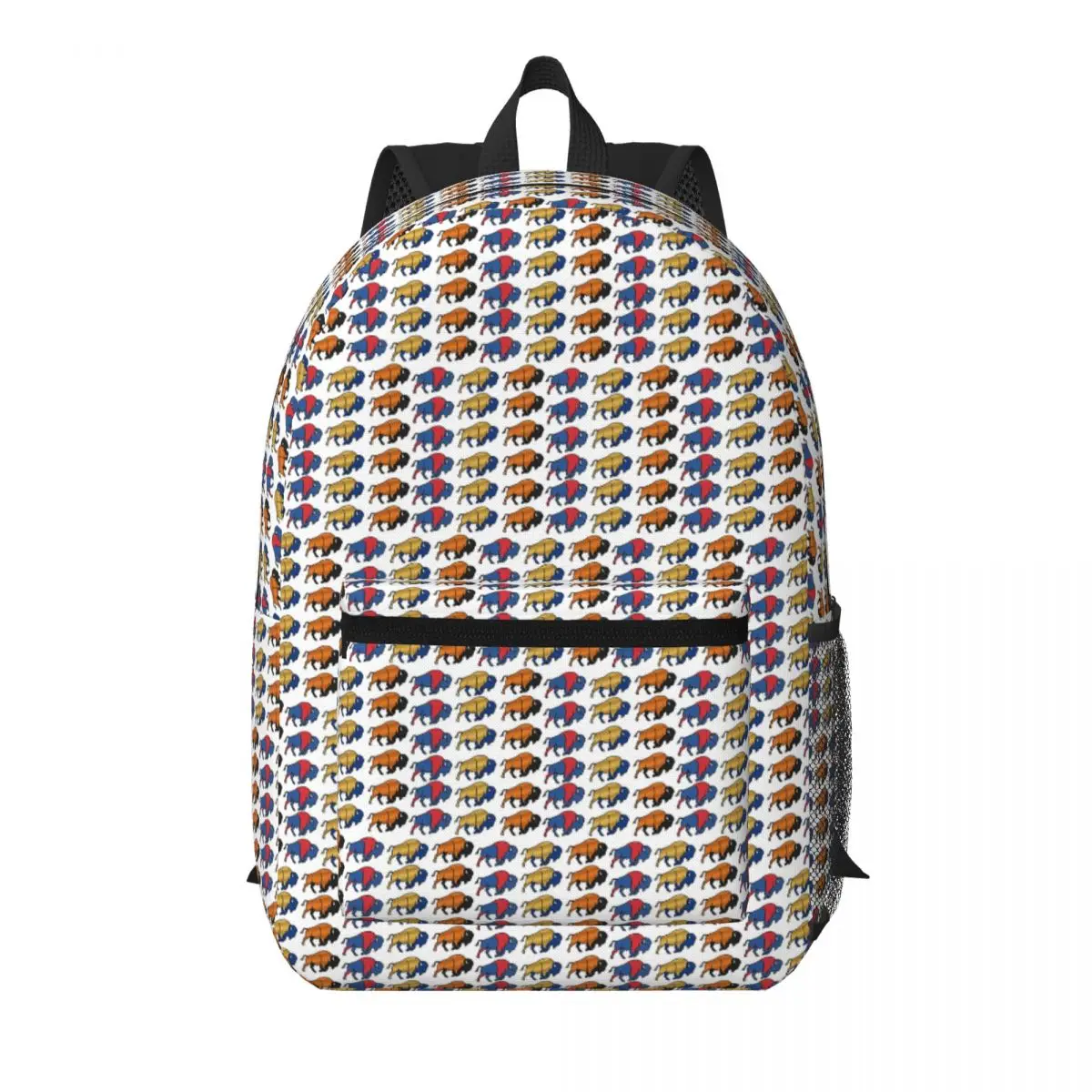 Buffalo Pop Art Pattern Bold Bison Repeating Student Backpack School Bag Hiking Travel Daypack Boys Girls Bookbag Shoulder Bags
Buffalo Pop Art Pattern Bold Bison Repeating Student Backpack School Bag Hiking Travel Daypack Boys Girls Bookbag Shoulder Bags