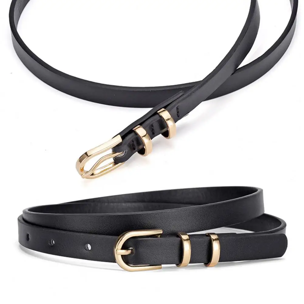 Multi Holes Belt Adjustable Multi-hole Faux Leather Women's Belt with Pin Buckle for Jeans Pants Solid Color Costume Accessory
Multi Holes Belt Adjustable Multi-hole Faux Leather Women's Belt with Pin Buckle for Jeans Pants Solid Color Costume Accessory