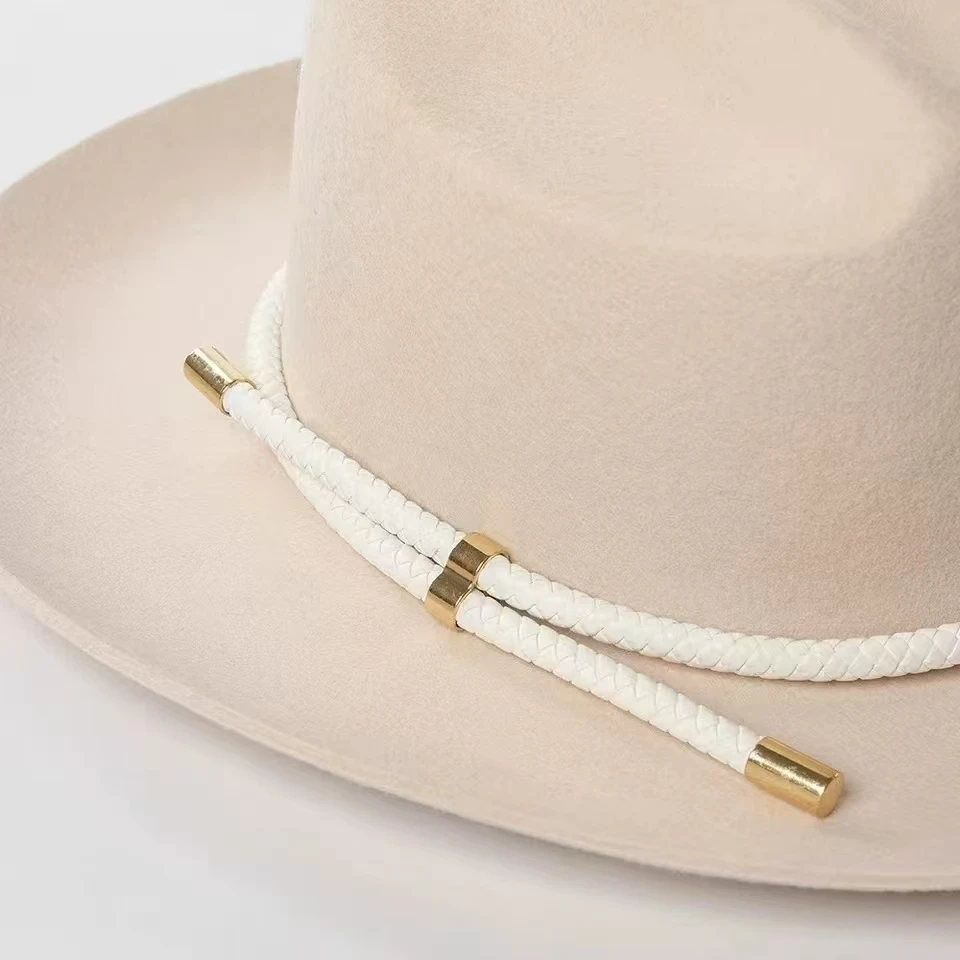 retro ins chic winter wool felt Classic Stetson fedoras cap men women leisure jazz panama hat
retro ins chic winter wool felt Classic Stetson fedoras cap men women leisure jazz panama hat