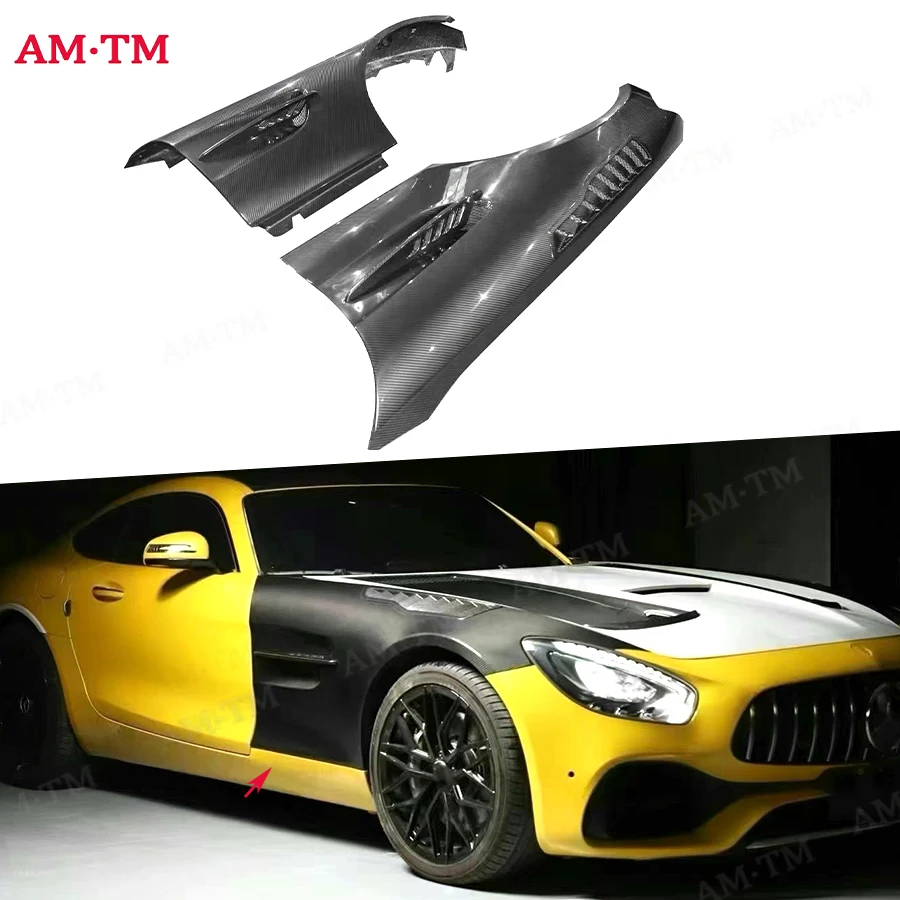 For Benz AMG GT GTS GTC GTR Dry Carbon Fiber Car Front Bumper Side Fender Air Vent Covers Trims Parts Car Body Kit
For Benz AMG GT GTS GTC GTR Dry Carbon Fiber Car Front Bumper Side Fender Air Vent Covers Trims Parts Car Body Kit