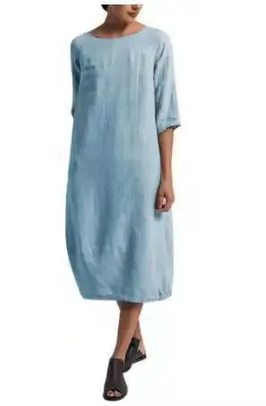Big Size Casual Dress Women Half Sleeve O Neck Solid Women Clothing Summer Dresses
Big Size Casual Dress Women Half Sleeve O Neck Solid Women Clothing Summer Dresses