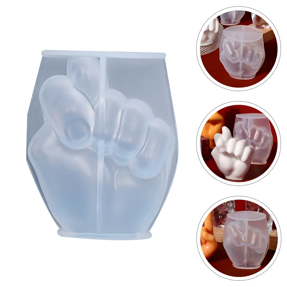 Silicone Diy Crafts Handmade Craft Mold Flexible Odorless Material Gesture Shaped Desktop Decoration Craft Making Mold 
Silicone Diy Crafts Handmade Craft Mold Flexible Odorless Material Gesture Shaped Desktop Decoration Craft Making Mold