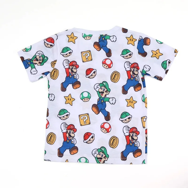 Cartoon Marios T Shirt Girls Number Clothes Toddler Cotton Tee Shirts Summer Short Sleeve Tops Birthday Gift
Cartoon Marios T Shirt Girls Number Clothes Toddler Cotton Tee Shirts Summer Short Sleeve Tops Birthday Gift