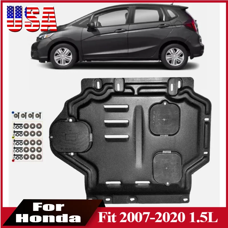 Engine Splash Shield For Honda Fit 2007-2020 1.5L Auto Under Engine Cover Guards Mudguards Car Engine Guard Plate Splash Shield
Engine Splash Shield For Honda Fit 2007-2020 1.5L Auto Under Engine Cover Guards Mudguards Car Engine Guard Plate Splash Shield