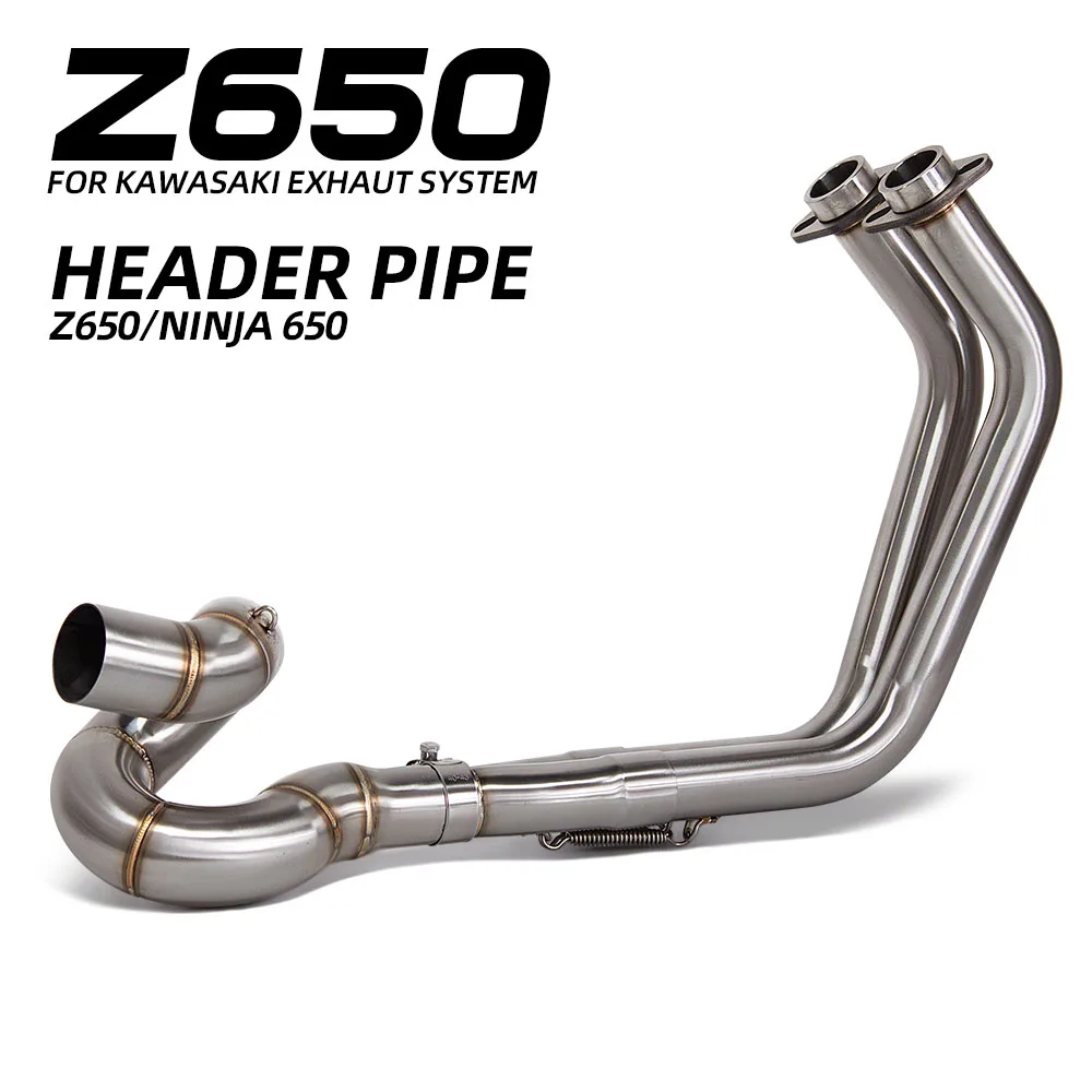 For Kawasaki Ninja 650 Z650 Motorcycle Exhaust Donut Front Link Pipe 51mm Interface Racing Stainless Roundabout Tube
For Kawasaki Ninja 650 Z650 Motorcycle Exhaust Donut Front Link Pipe 51mm Interface Racing Stainless Roundabout Tube