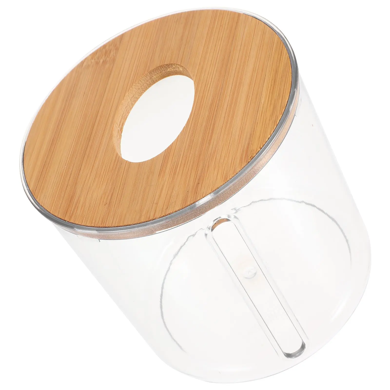 Round Tissue Holder Clear Plastic Wood Napkin Dispenser Lid Bathroom Kitchen Home Office Napkin Dispenser Storage
Round Tissue Holder Clear Plastic Wood Napkin Dispenser Lid Bathroom Kitchen Home Office Napkin Dispenser Storage