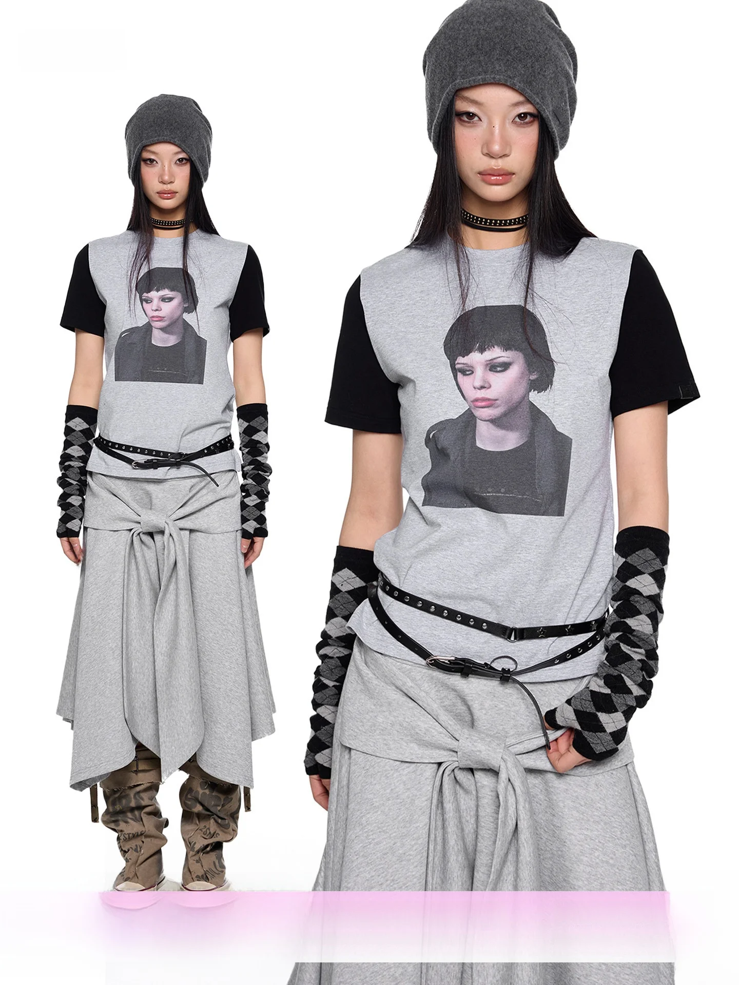 Новая летняя женская футболка Ezek с коротким рукавом, повседневная, свободного кроя, с креативным принтом и цветными вставками на плечах
Новая летняя женская футболка Ezek с коротким рукавом, повседневная, свободного кроя, с креативным принтом и цветными вставками на плечах