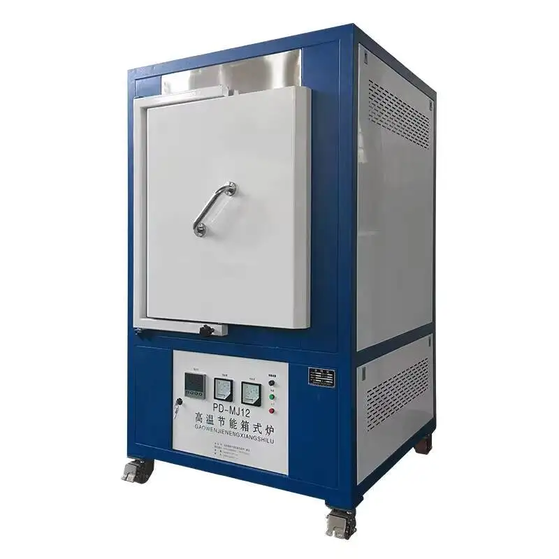 1200C High-temperature Box-type Electric Sintering Furnace 50 Segment PID Small Laboratory Double Shell Programmable
1200C High-temperature Box-type Electric Sintering Furnace 50 Segment PID Small Laboratory Double Shell Programmable