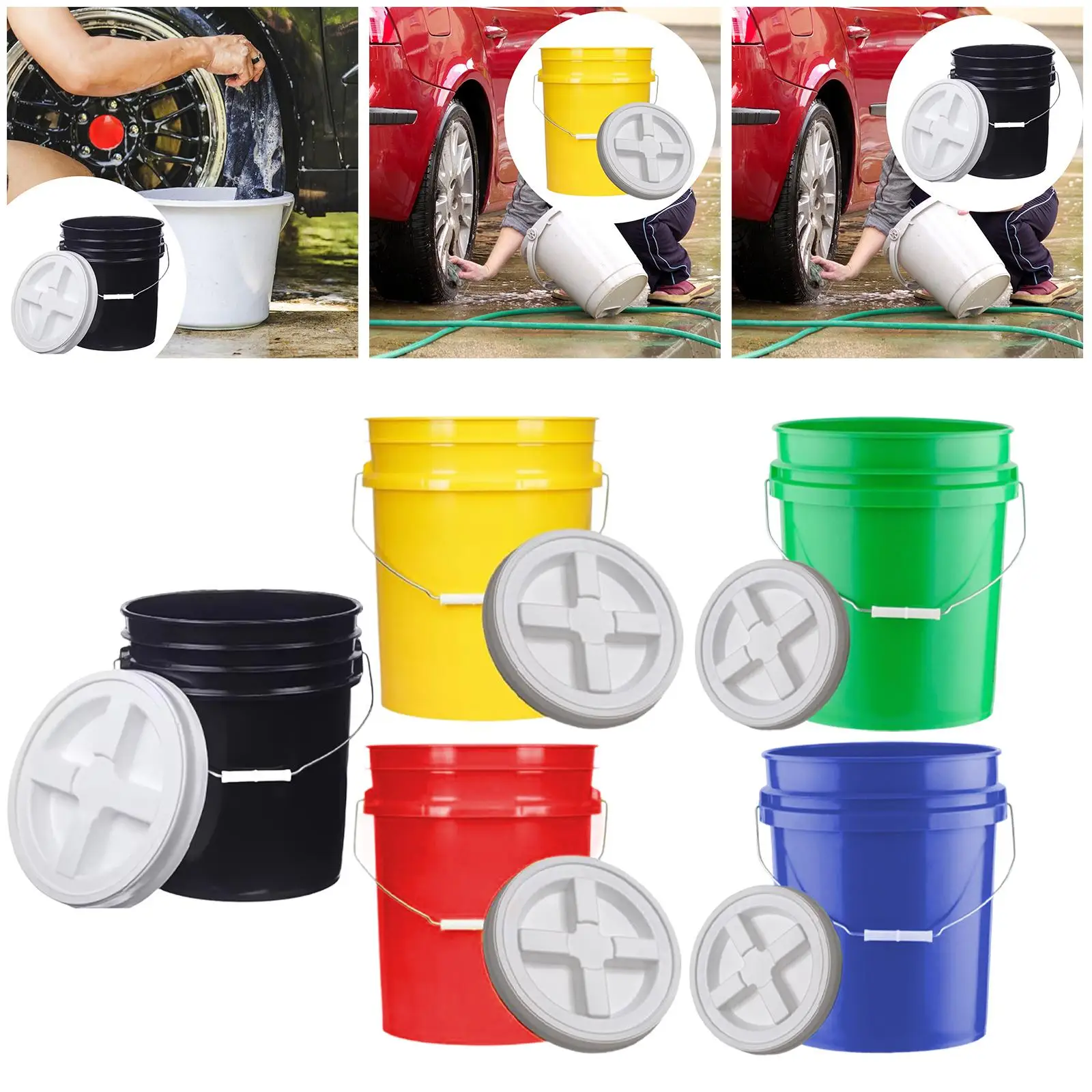 Household Organizer 18L Storage Bucket Pail Heavy Duty Leakproof PP Material Basket for Camping Fishing Cleaning Outdoor
Household Organizer 18L Storage Bucket Pail Heavy Duty Leakproof PP Material Basket for Camping Fishing Cleaning Outdoor