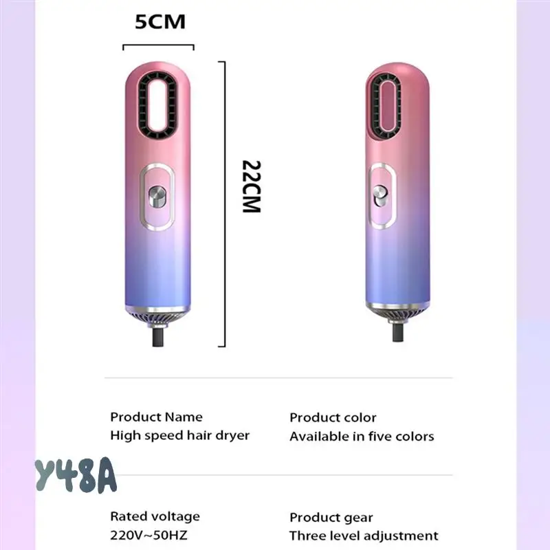 High-Value Hair Dryer Mini Hair Dryer Blue Light Constant Temperature Hair Care Manual High-Speed Hair Dryer US Plug-Y48A
High-Value Hair Dryer Mini Hair Dryer Blue Light Constant Temperature Hair Care Manual High-Speed Hair Dryer US Plug-Y48A