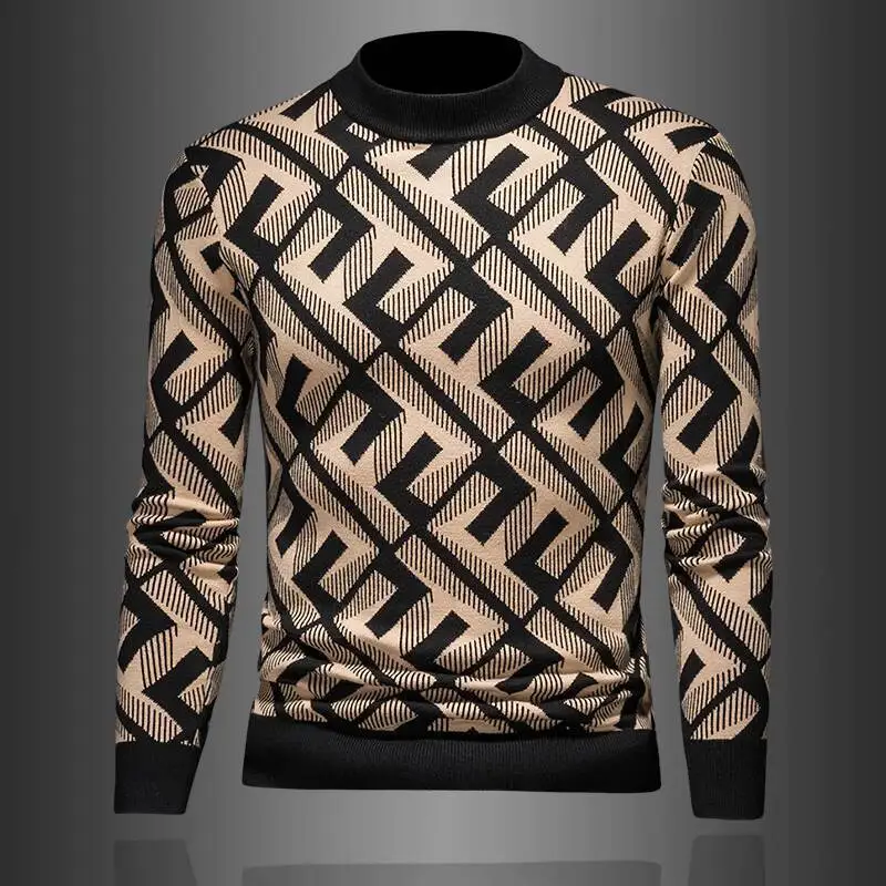 Осенний контрастный свитер с буквами, шерстяной пуловер, свитер, социальный трикотаж Navidad Hombre, уличная одежда, мужской свитер
Осенний контрастный свитер с буквами, шерстяной пуловер, свитер, социальный трикотаж Navidad Hombre, уличная одежда, мужской свитер
