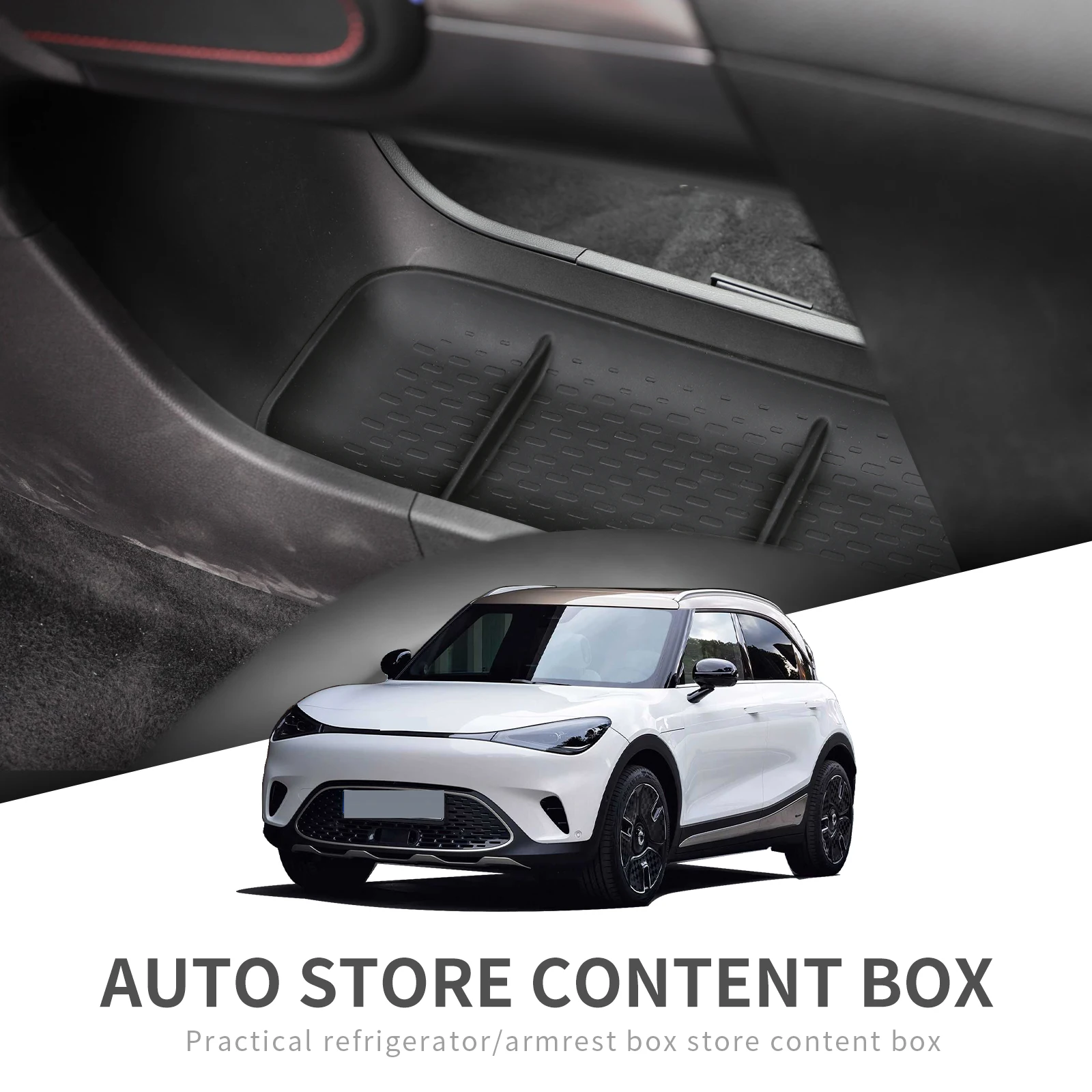Smabee Car Center Console Box for Smart #1 Smart#1 Central Armrest Storage Tray Organizer Container Interior Accessories Tidying
Smabee Car Center Console Box for Smart #1 Smart#1 Central Armrest Storage Tray Organizer Container Interior Accessories Tidying