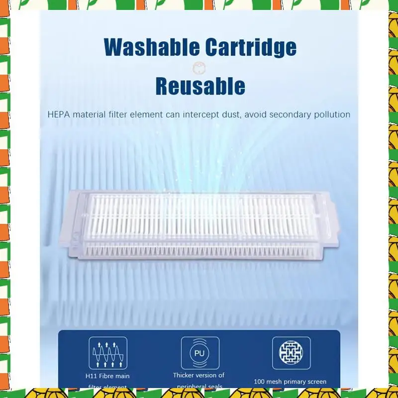 Mop 2 /3C Vacuum Washable HEPA Filter Replacement Accessories For XIAOMI MIJIA M30 PRO C107 / Mijia Robot Vacuum 4PCS
Mop 2 /3C Vacuum Washable HEPA Filter Replacement Accessories For XIAOMI MIJIA M30 PRO C107 / Mijia Robot Vacuum 4PCS