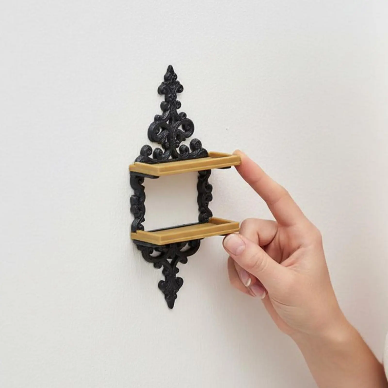 Dollhouse Hanging Basket Realistic Appearance Miniature Wall Shelf Tiny Wall-Mounted Rack Lightweight for Dollhouses, Dioramas
Dollhouse Hanging Basket Realistic Appearance Miniature Wall Shelf Tiny Wall-Mounted Rack Lightweight for Dollhouses, Dioramas