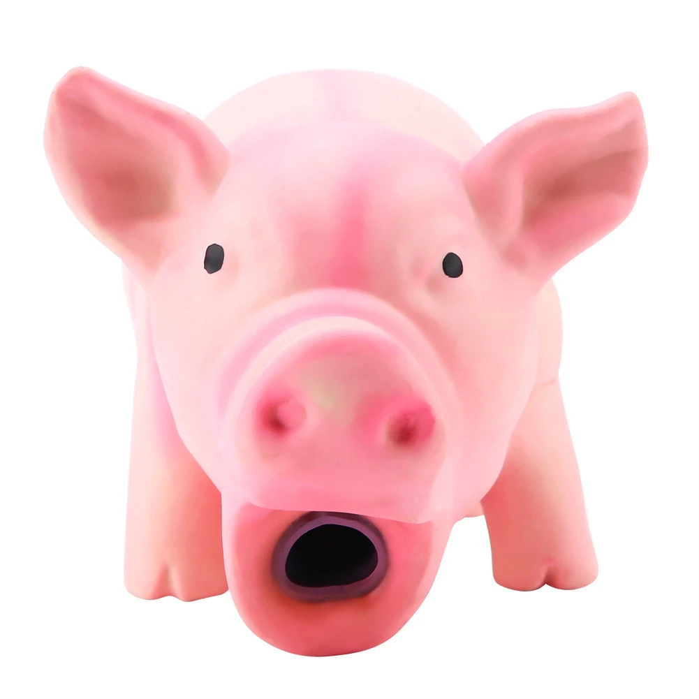 D5 Cute Pig Grunting Squeak Latex Pet Chew Toys For Dog Puppy Pet Toy Pig Sounding Pig Teeth-Resistant Dog Toys Relieve Boredom
D5 Cute Pig Grunting Squeak Latex Pet Chew Toys For Dog Puppy Pet Toy Pig Sounding Pig Teeth-Resistant Dog Toys Relieve Boredom