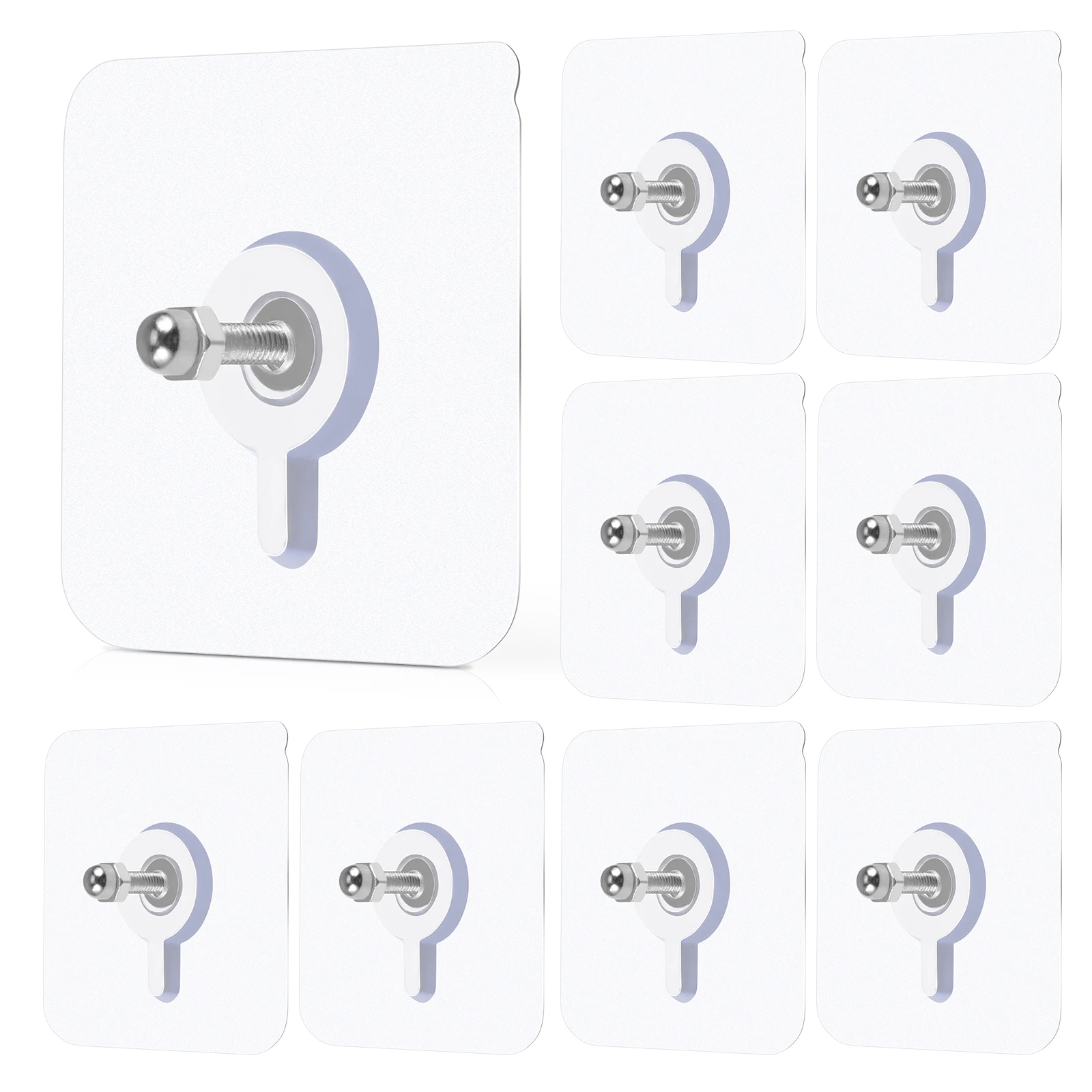 10pcs Non-Trace Screw Stickers 6x6mm Thick Adhesive Pads for Wall Hooks Home Decor Kitchen Tools Picture Frame Mounting Hardware
10pcs Non-Trace Screw Stickers 6x6mm Thick Adhesive Pads for Wall Hooks Home Decor Kitchen Tools Picture Frame Mounting Hardware