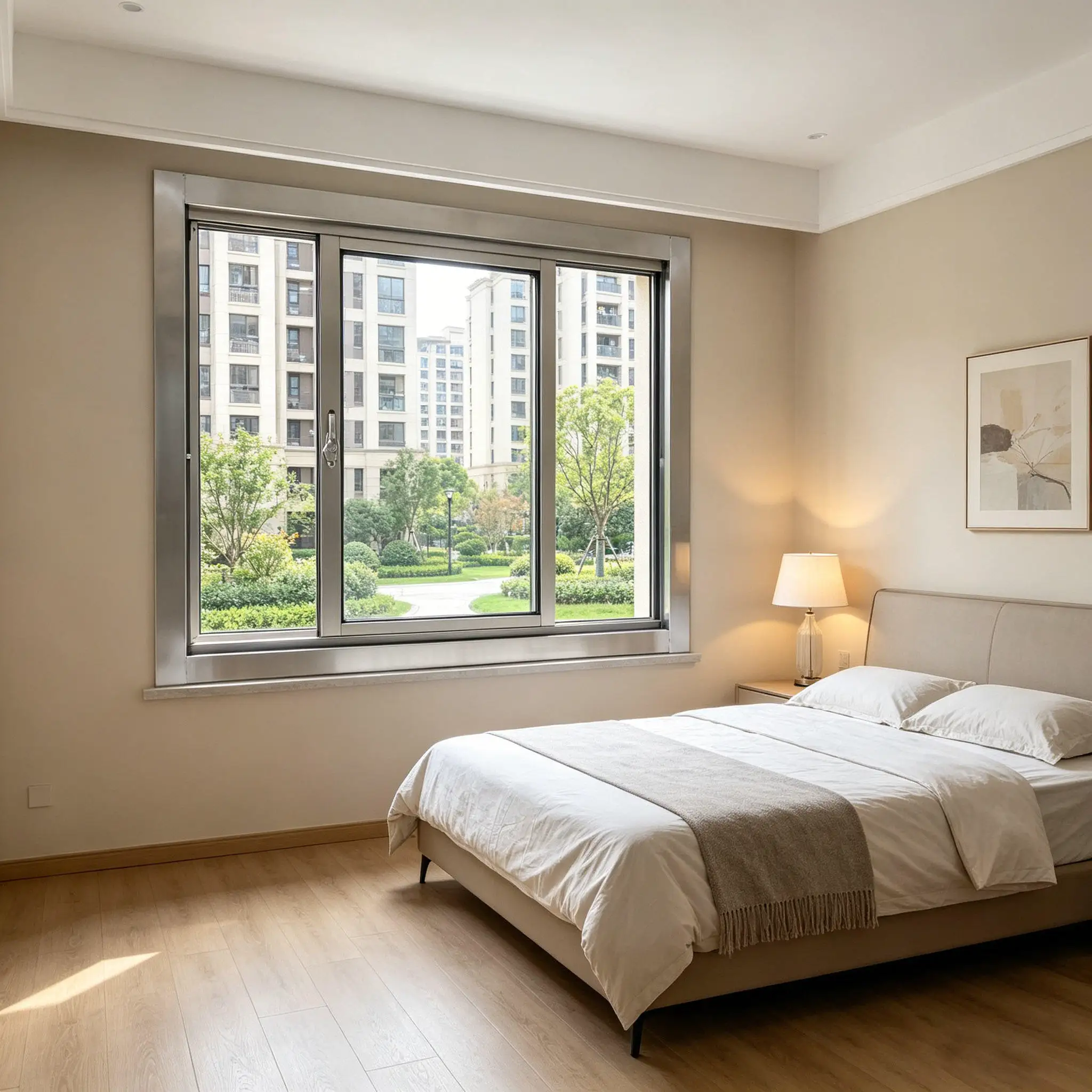 Bedroom with Drainage System Anti Rainstorms Window Aluminum Alloy Frame Double Glazing Windows Silent Manual Sliding Windows
Bedroom with Drainage System Anti Rainstorms Window Aluminum Alloy Frame Double Glazing Windows Silent Manual Sliding Windows