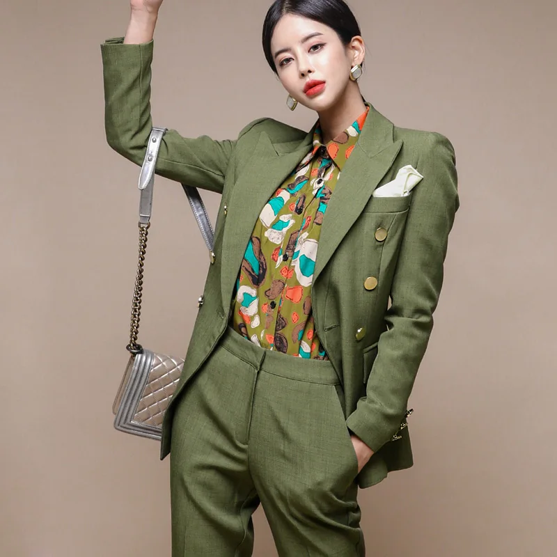 2025 Spring Autumn High Quality Women Suits Print Shirt Tailored Collar Slim Blazer Coat And Pants Suit 2 Piece Set Women SL324
2025 Spring Autumn High Quality Women Suits Print Shirt Tailored Collar Slim Blazer Coat And Pants Suit 2 Piece Set Women SL324