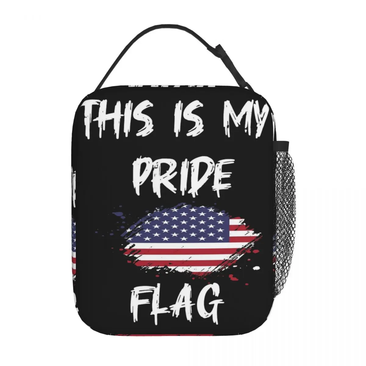 This Is My Pride Flag USA America 4th Of July Insulated Lunch Bag Food Container Reusable Thermal Cooler Bento Box For Travel
This Is My Pride Flag USA America 4th Of July Insulated Lunch Bag Food Container Reusable Thermal Cooler Bento Box For Travel