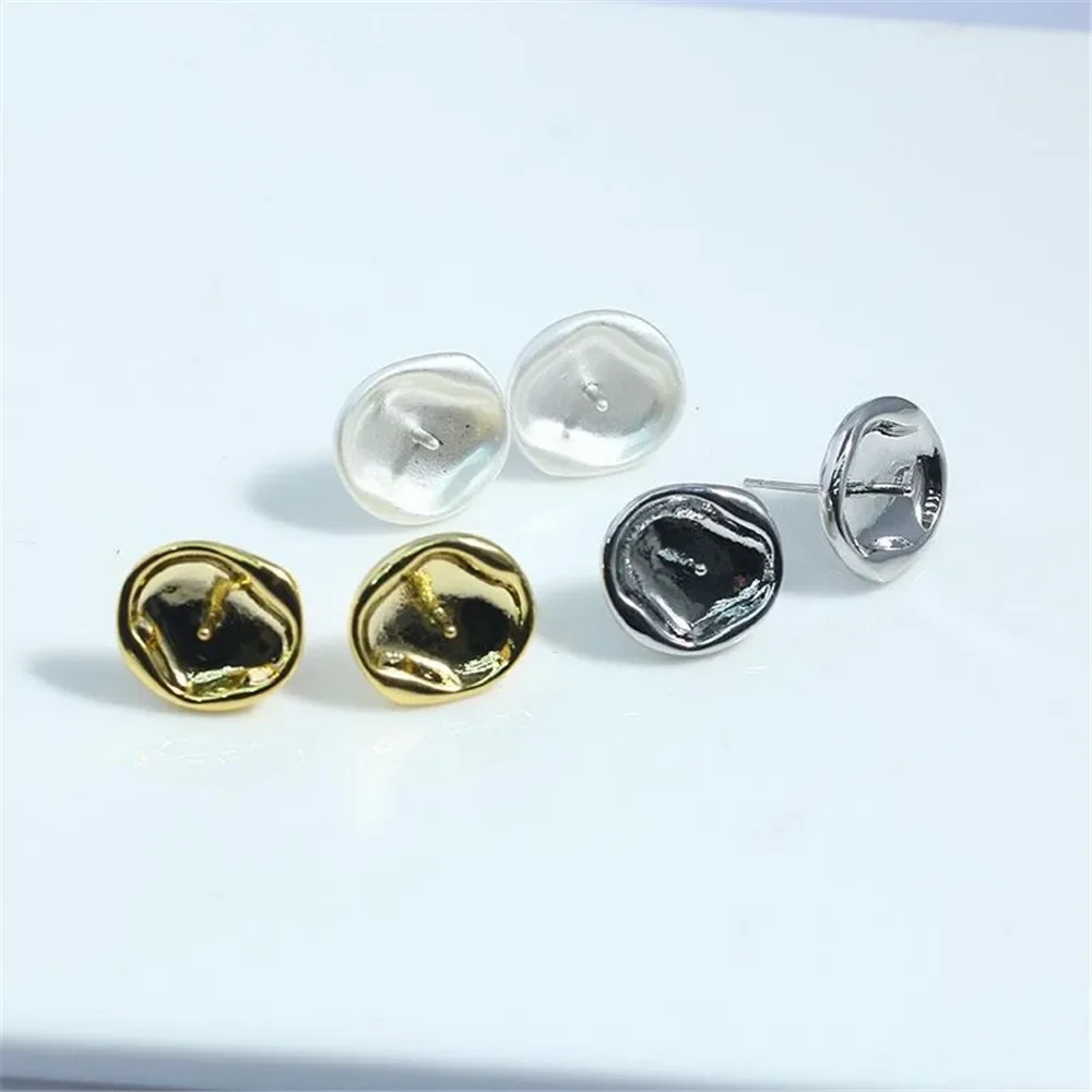 Gold Plated Pearl Earring Settings, DIY Jewelry Making Supplies, Blank Ear Stud Bases for Handmade Accessories, No Pearl
Gold Plated Pearl Earring Settings, DIY Jewelry Making Supplies, Blank Ear Stud Bases for Handmade Accessories, No Pearl