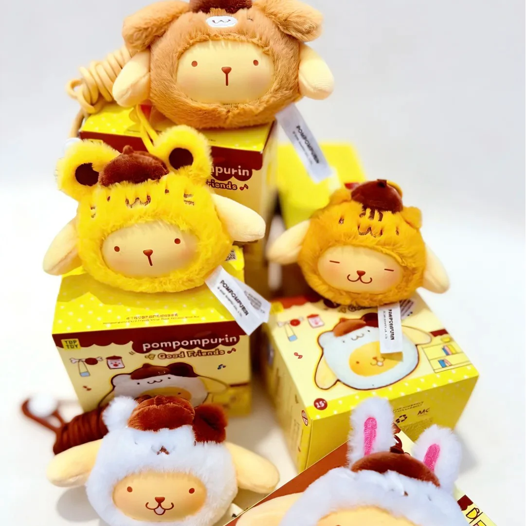 Genuine Pompompurin Good Friends Series Pendant Blind Box Peripherals Figure Doll Keychain Cute Mystery Bag Girl Toy Gift
Genuine Pompompurin Good Friends Series Pendant Blind Box Peripherals Figure Doll Keychain Cute Mystery Bag Girl Toy Gift