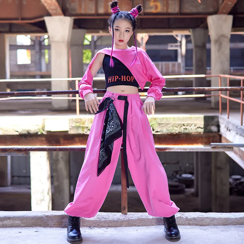 2026 Kids Girls Jazz Dance Streetwear Hip Hop Crop Top Pants Children Tracksuit Teens Costumes Stage Show Dance Clothing DN23210
2026 Kids Girls Jazz Dance Streetwear Hip Hop Crop Top Pants Children Tracksuit Teens Costumes Stage Show Dance Clothing DN23210