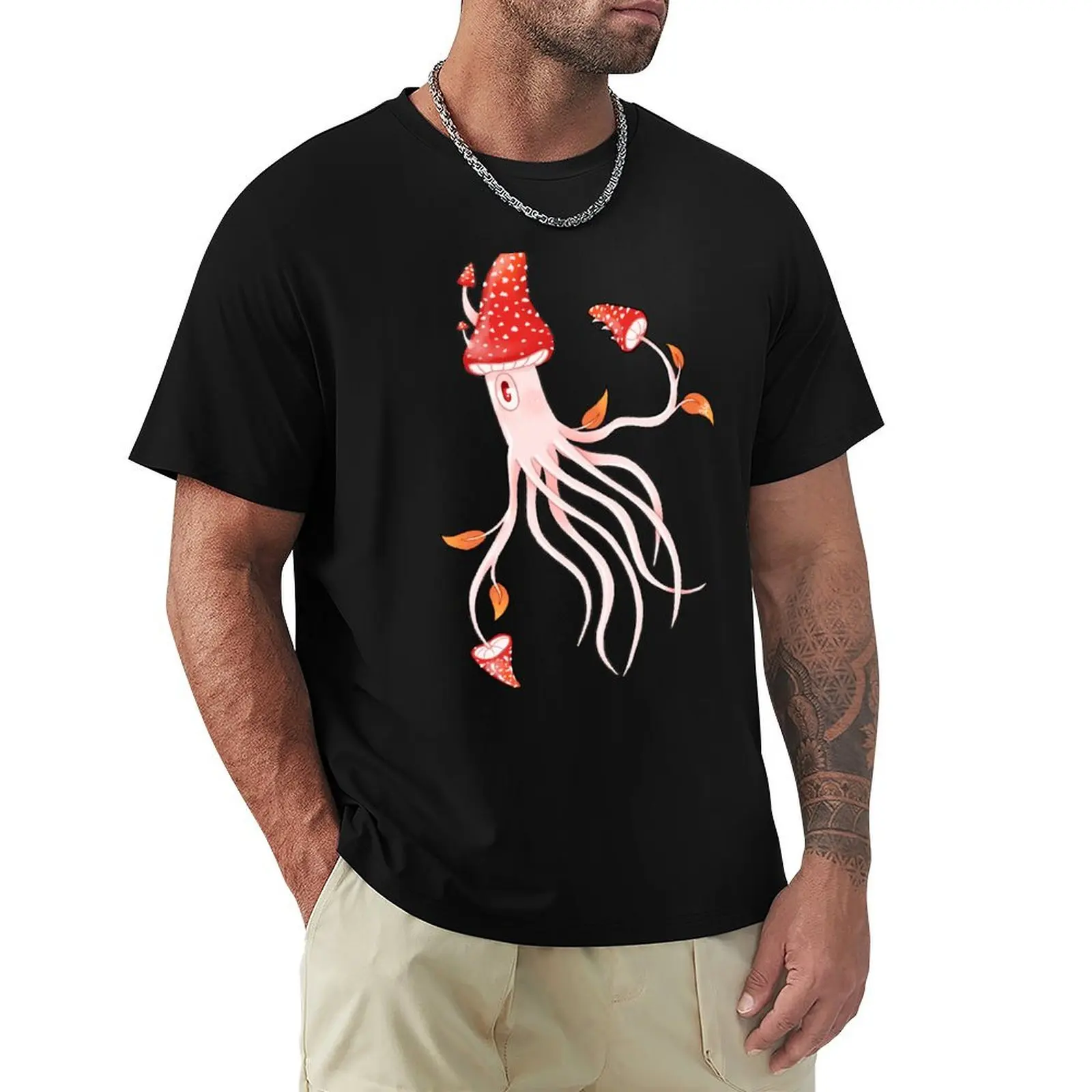 Toadstool Squid T-Shirt Fashion Simple Casual Tee Shirt
Toadstool Squid T-Shirt Fashion Simple Casual Tee Shirt