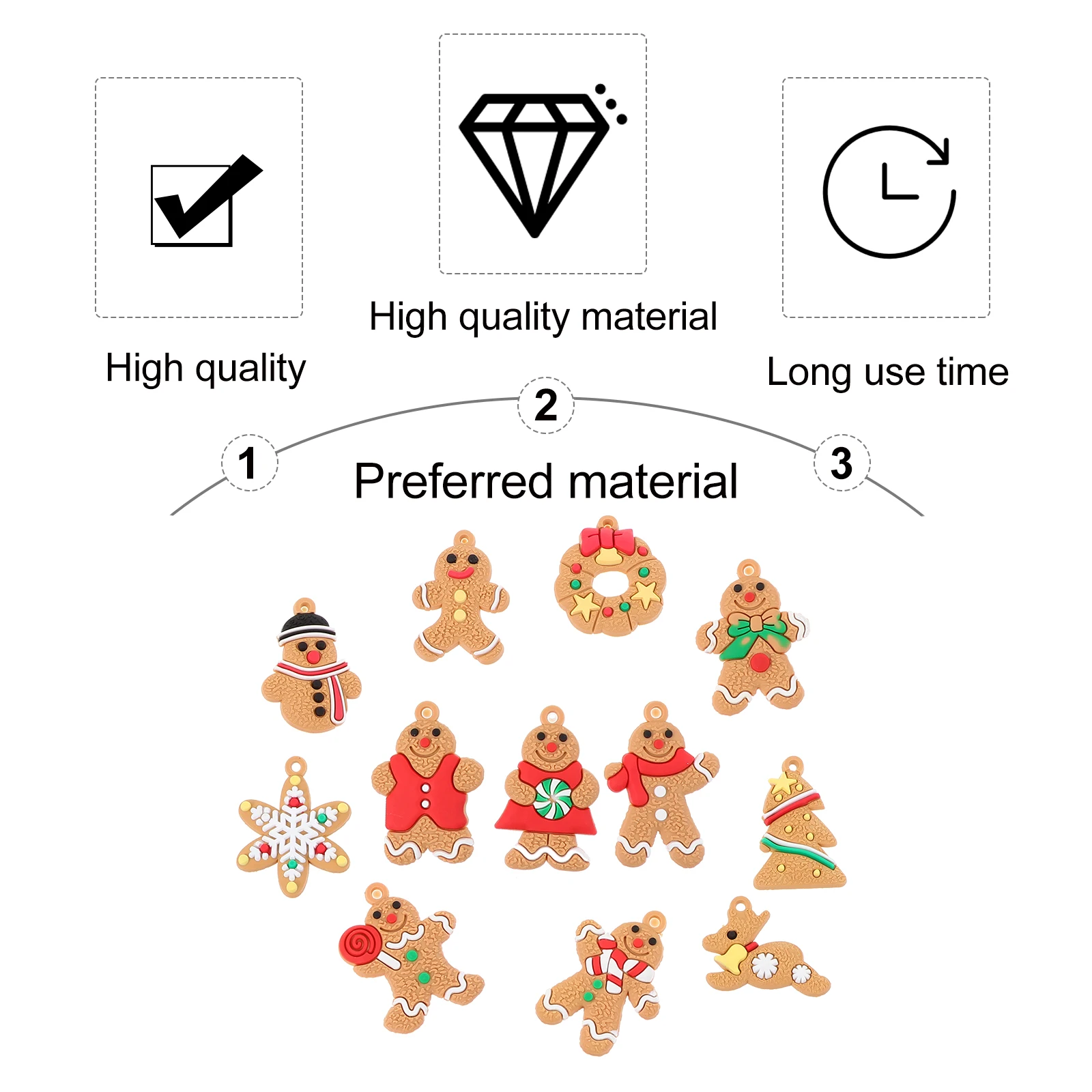 12 Pcs Christmas Ornaments Small Pendant Decorations Tree Hanging Pvc Shaped Pendants
12 Pcs Christmas Ornaments Small Pendant Decorations Tree Hanging Pvc Shaped Pendants