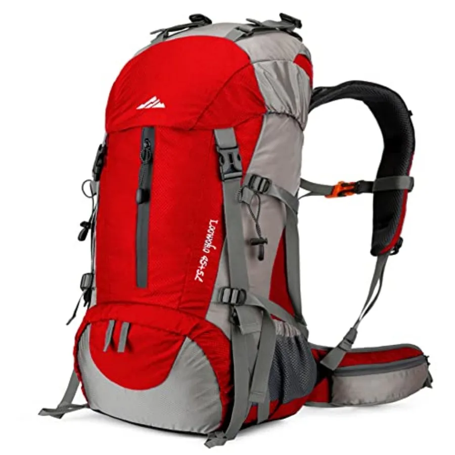 Loowoko 50L Hiking Backpack, Waterproof Camping Essentials Bag with Rain Cover, 45+5 L Lightweight Backpacking Back Pack
Loowoko 50L Hiking Backpack, Waterproof Camping Essentials Bag with Rain Cover, 45+5 L Lightweight Backpacking Back Pack