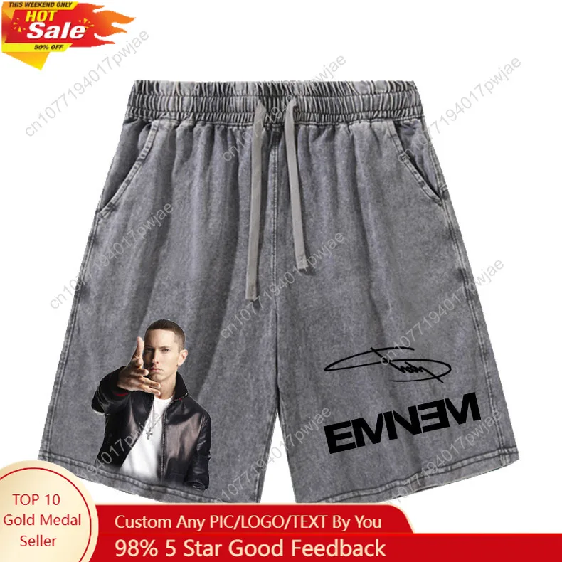 Eminem Hip hop Singer Shorts Mans Womans Teenager Retro Short Pants Vintage Cotton Elastic Soft Beach Shorts Customized Pants 
Eminem Hip hop Singer Shorts Mans Womans Teenager Retro Short Pants Vintage Cotton Elastic Soft Beach Shorts Customized Pants
