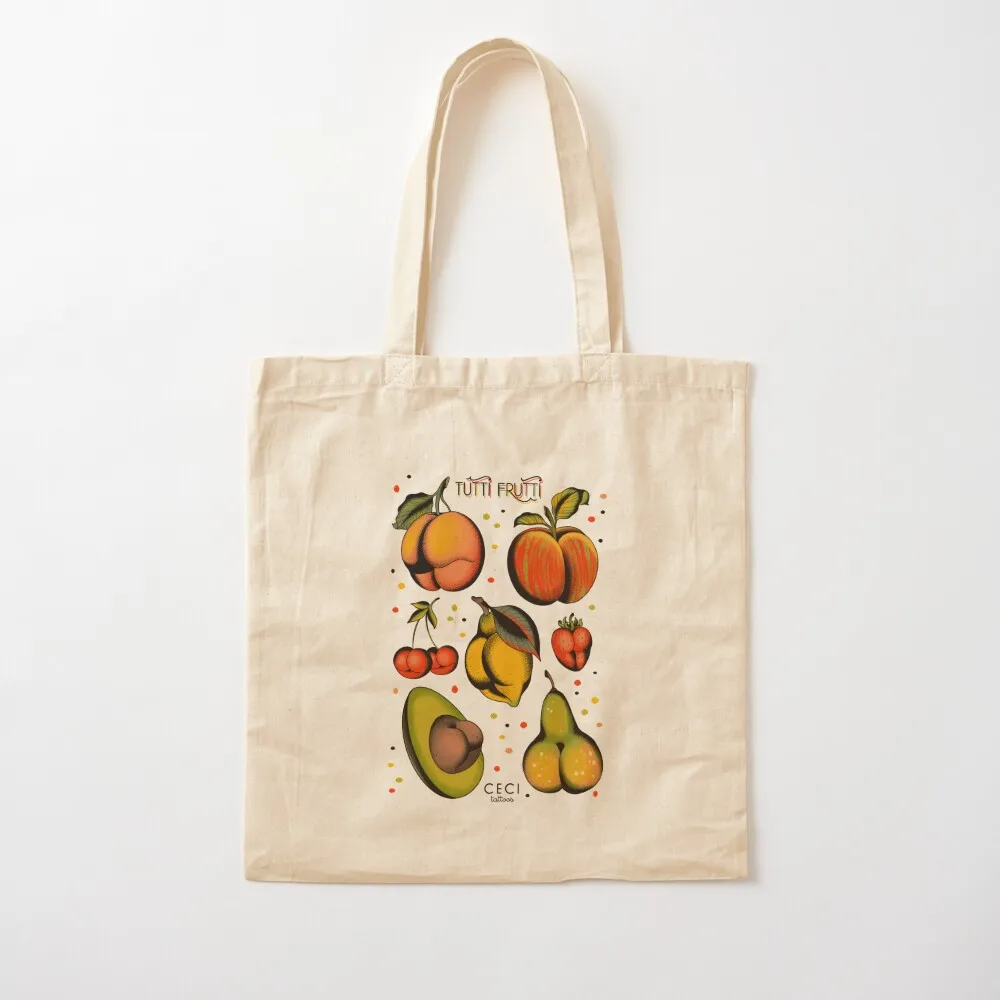 Tutti frutti, sexy fruits tattoo flash Tote Bag Shopper Handbags Women bags Cloth bags
Tutti frutti, sexy fruits tattoo flash Tote Bag Shopper Handbags Women bags Cloth bags