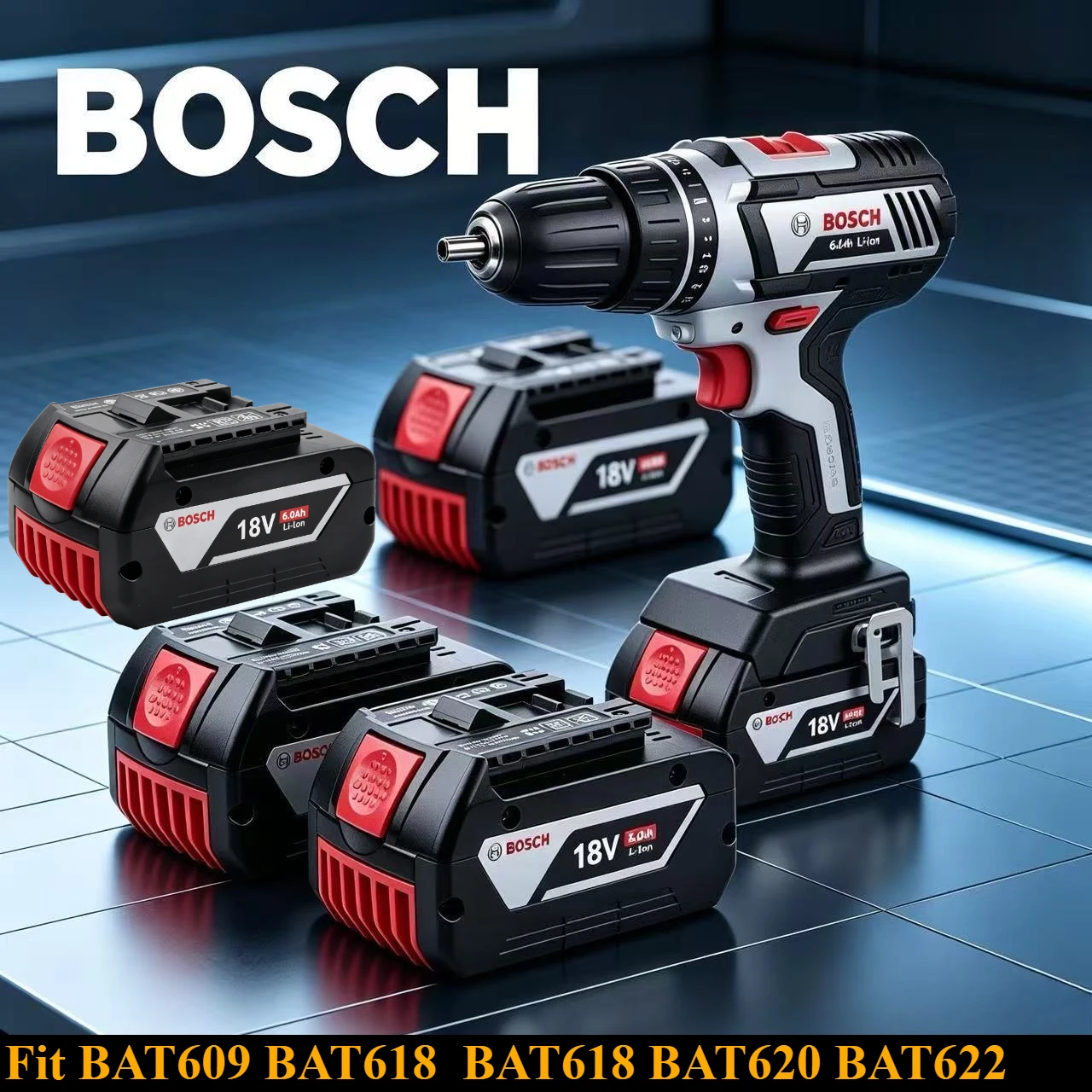Bosch Original Genuine 18V 6.0Ah Aftermarket Premium Battery BAT613 BAT616 GSA18V-EC Brushless Recip Saw Spare
Bosch Original Genuine 18V 6.0Ah Aftermarket Premium Battery BAT613 BAT616 GSA18V-EC Brushless Recip Saw Spare