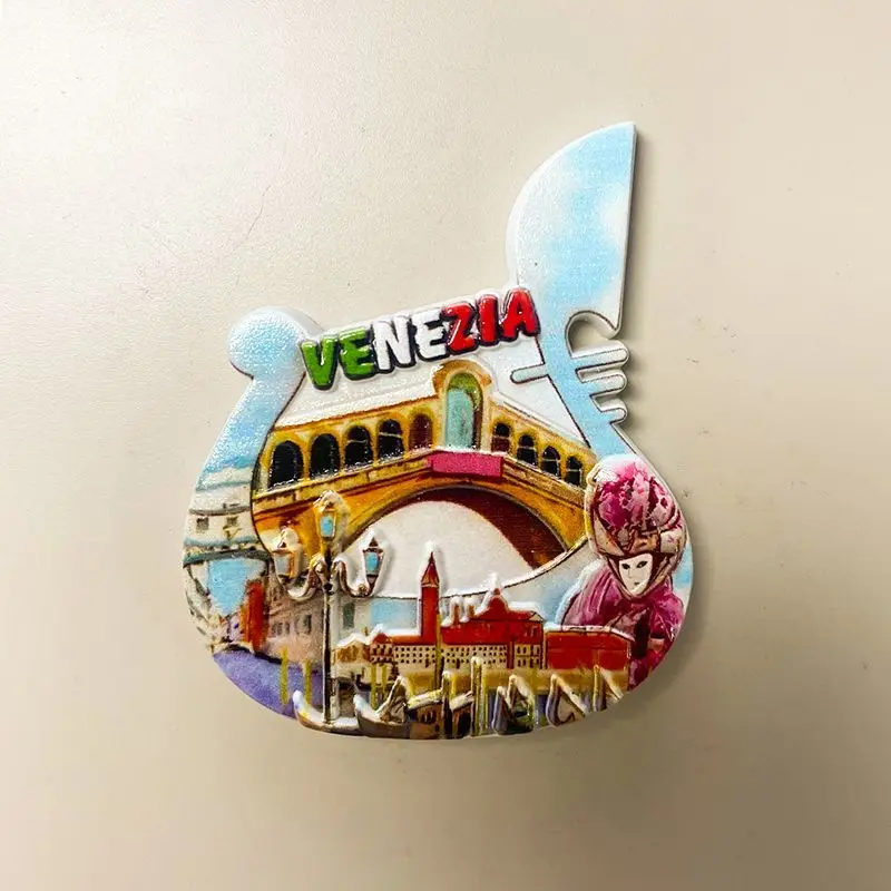 Italy Refrigerator Magnet Venice Water City Rialto Bridge Scenery Creative 3D Magnetic Sticker Travel Souvenir Gift 
Italy Refrigerator Magnet Venice Water City Rialto Bridge Scenery Creative 3D Magnetic Sticker Travel Souvenir Gift