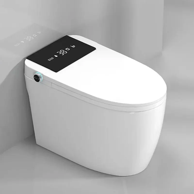 Auto Flush One Piece Intelligent Bidet Toilet Bathroom Commode S-Trap Ceramic Smart Wc Toilet
Auto Flush One Piece Intelligent Bidet Toilet Bathroom Commode S-Trap Ceramic Smart Wc Toilet