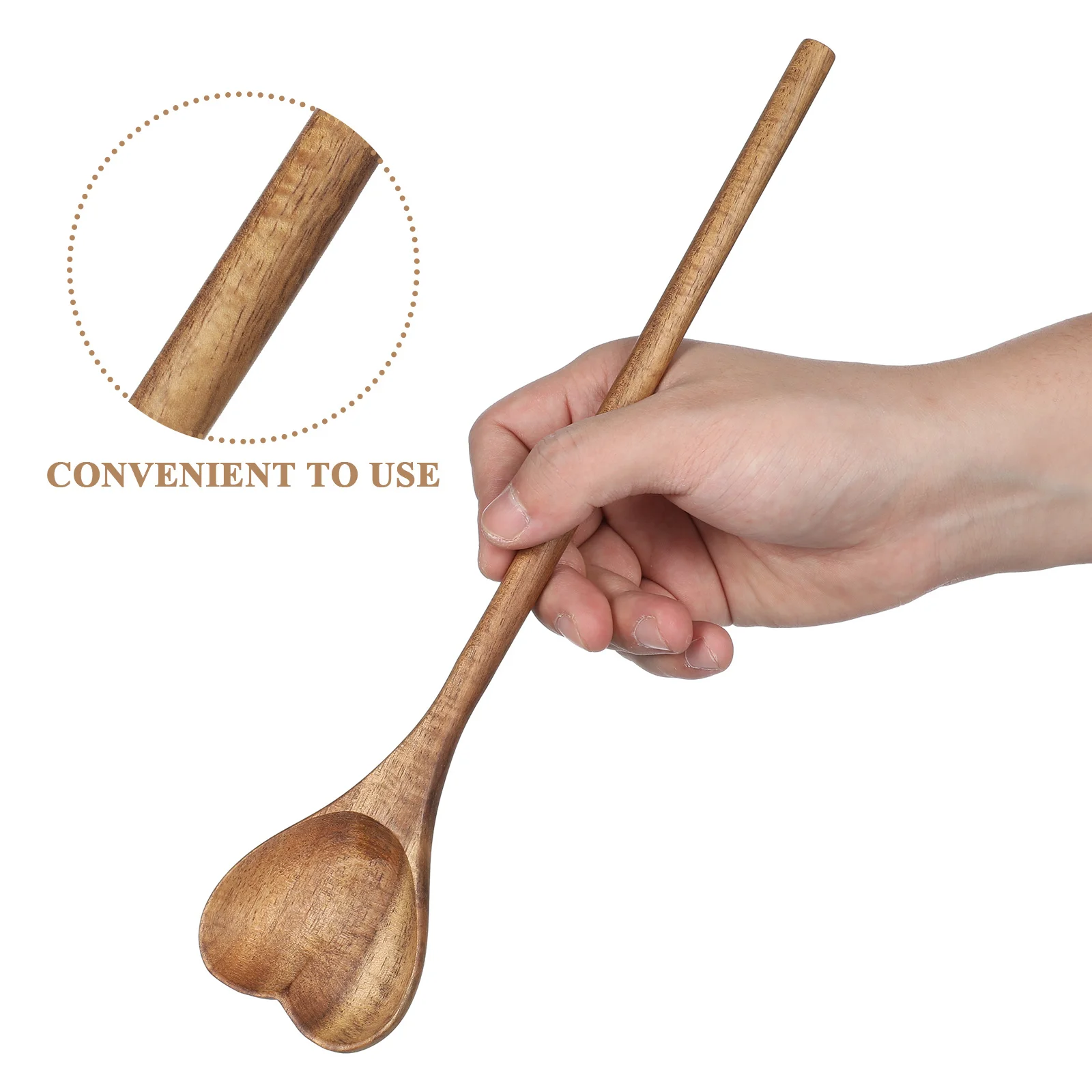 Love Wooden Spoon Premium Thick Handle Household Mixing Spoon Multi-Function Stirring Honey Dessert Home Accessory
Love Wooden Spoon Premium Thick Handle Household Mixing Spoon Multi-Function Stirring Honey Dessert Home Accessory